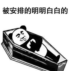 表情包 熊猫头盖棺材表情包 沙雕表情包 