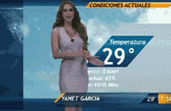 宅男女神 天气预报员 墨西哥 Yanet Garcia 